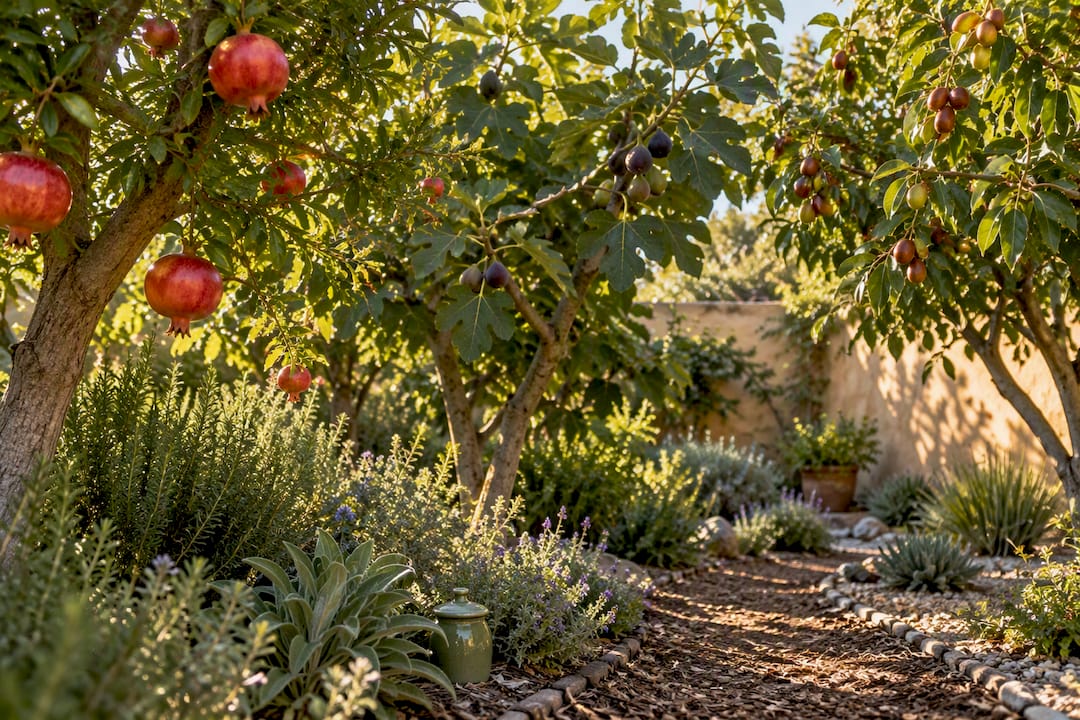Low-chill fruit trees in Los Angeles backyard