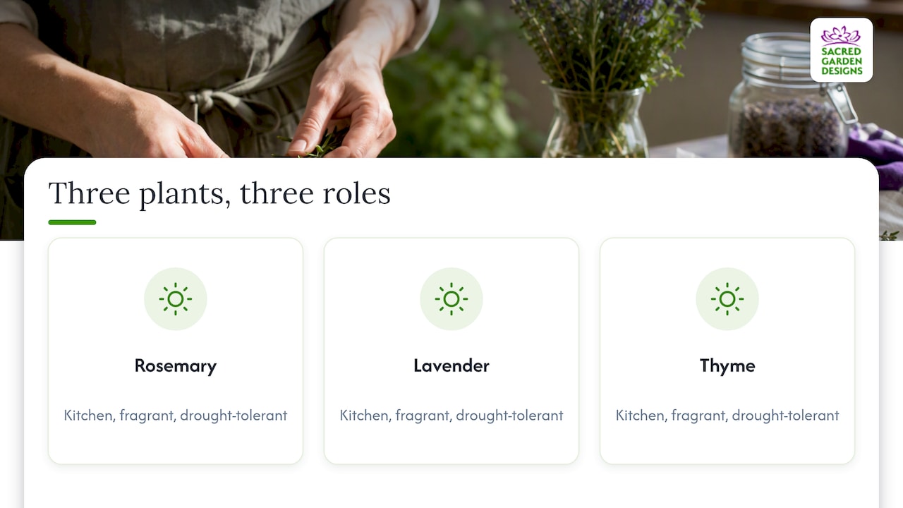 Why Sensory Gardening Rewards Patience — overview diagram
